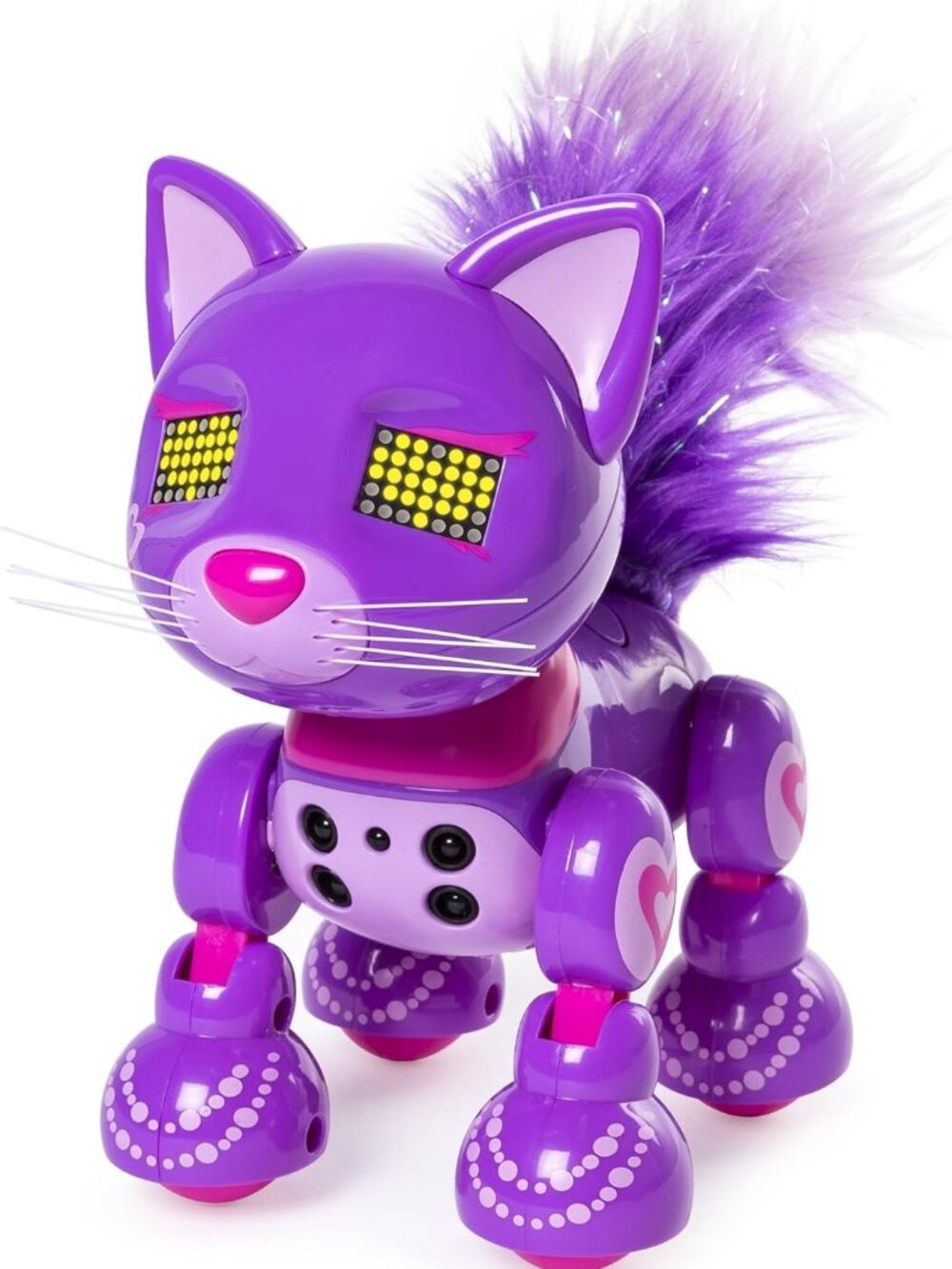 Zoomer Meowzies, Posh, Interactive Kitten with Lights, Sounds and Sensors